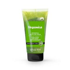 Bio World Veganica Гель-скраб для лица обновляющий 