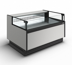 Гастрономическая витрина BAVARIA 4 Carboma GC110 VM 1,5-2 открытая (версия 2.0) (без боковин)