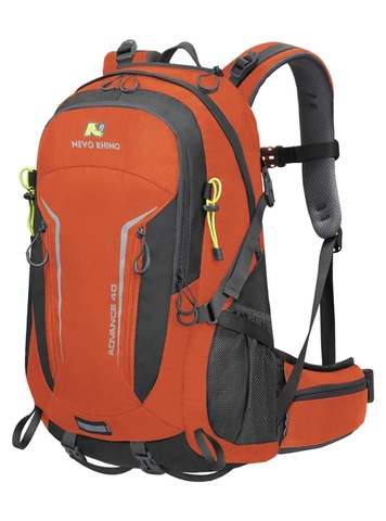 Картинка рюкзак туристический Nevo Rhino 9033-nw Orange - 11