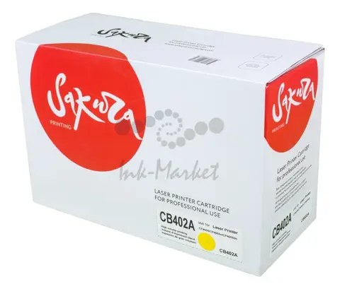 Картридж Sakura CB402A (642A) для HP, желтый, 7500 к.