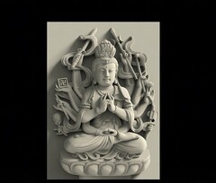 Силиконовый молд накладка Индия № 0258