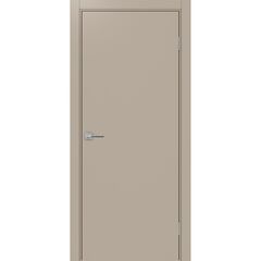 Купить Межкомнатная дверь экошпон Неаполь 201 мокко кромка в цвет полотна