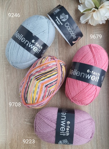 Lana Grossa Meilenweit 150 Coccole 9708