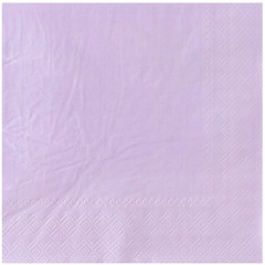 Салфетка Пастель лаванда 33см 12шт