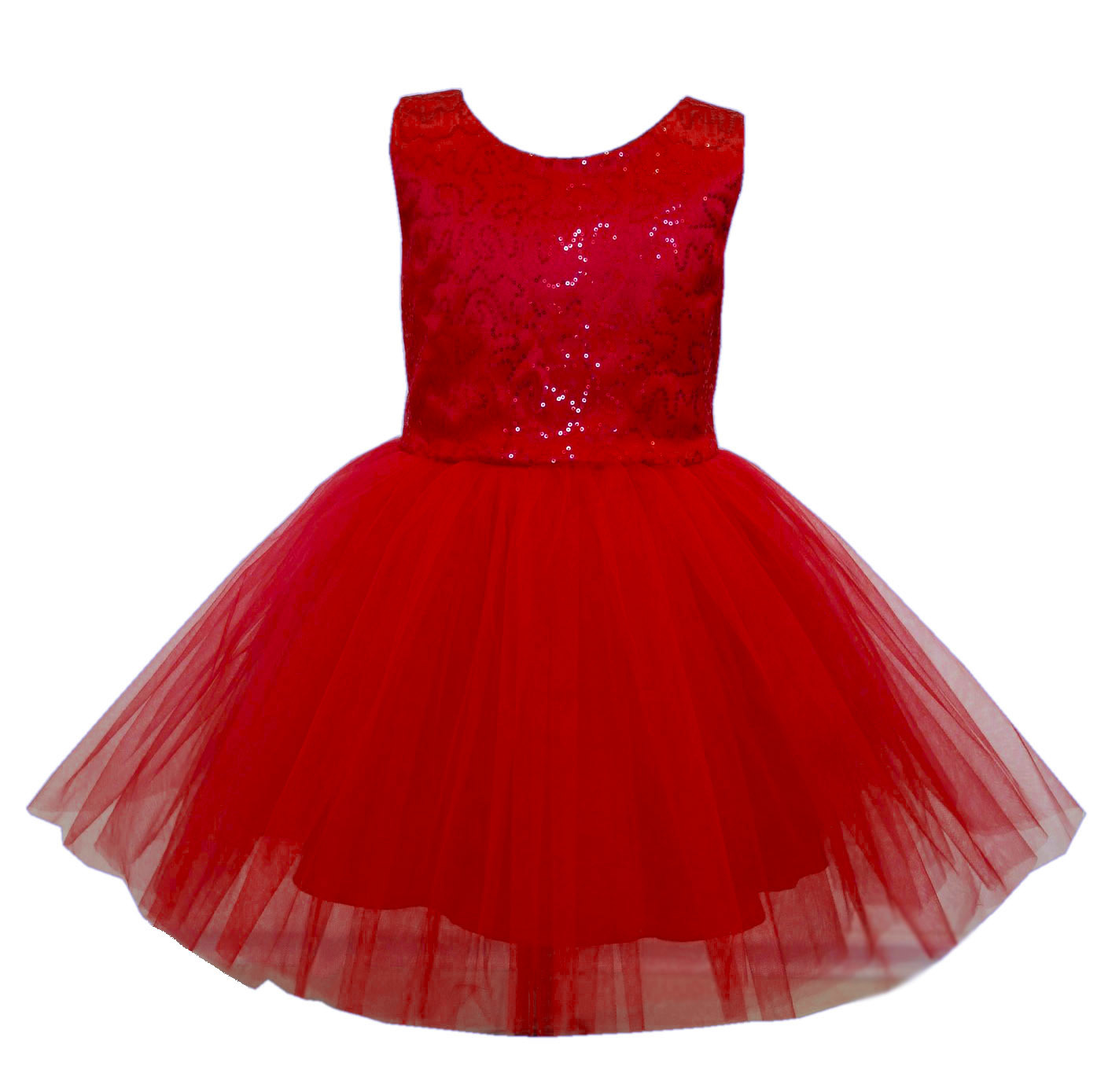 Красное платье для ребенка
