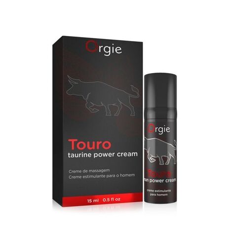 Orgie Touro, 15ml Возбуждающий крем для мужчин