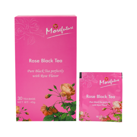 Черный чай с розой Morefuture 1.5г*30