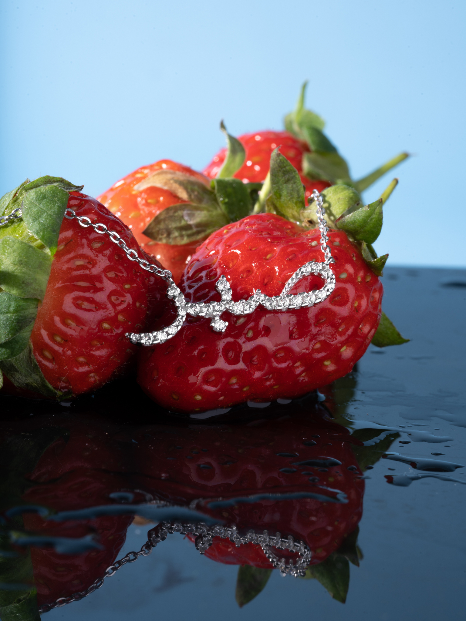 Колье Терпение с фианитами