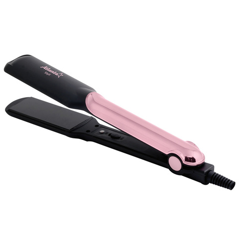 Электрощипцы для выпрямления волос ATH-6734 (pink)