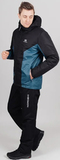 Утеплённый прогулочный костюм Nordski Base Deep Teal/Black мужской