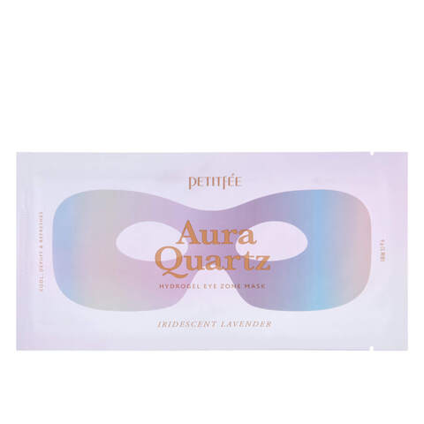 Petitfee Aura Quartz Hydrogel Eye Zone Mask Iridescent Lavender маска-патч против отеков