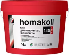 Клей для коммерческого  ПВХ-линолеума водно-дисперсионный Homakoll 148 Prof 7 кг
