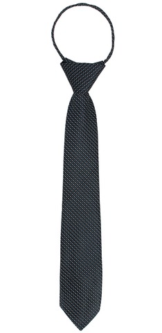 Галстук черный в горошек TSAREVICH