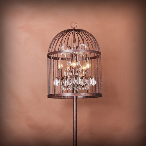 лампа настольная Vintage birdcage 5006–T5