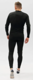 Комплект термобелья с ветрозащитой Noname Arctos WS 24 Black