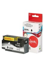 Струйный картридж Sakura L0S70AE (№953XL Black) для HP Officejet 8702, 7720, 7730WF AIO; Pro 8210, 8211, 8218, 8710, 8711, 8715, 8716, 8717, 8718, 8719, 8720, 8721, 8725, 8728, 8730, 8731, 8740 AIO, водорастворимый тип чернил, черный, 56 мл., 2000 к.