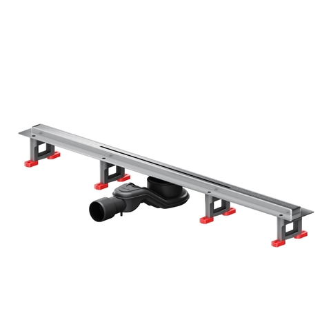 Am.Pm W01SC-S11-080-05SB MasterFlow Трап для душа линейный универс затвор Slim line 80см цвет сталь мат