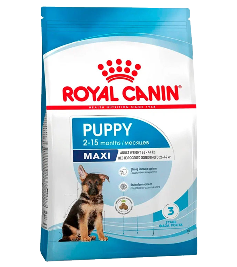 Роял Канин Maxi Puppy Для щенков 3кг.