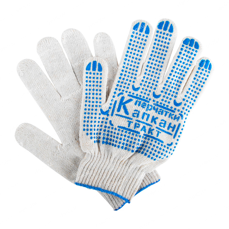 Перчатки х/б 5-и нитка с ПВХ 