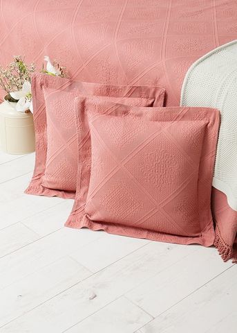 Наволочка декоративная 47х47 Luxberry Alice терракотовая