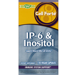 Nature's Way, Cell Forté, IP-6 и инозитол, 120 растительных капсул