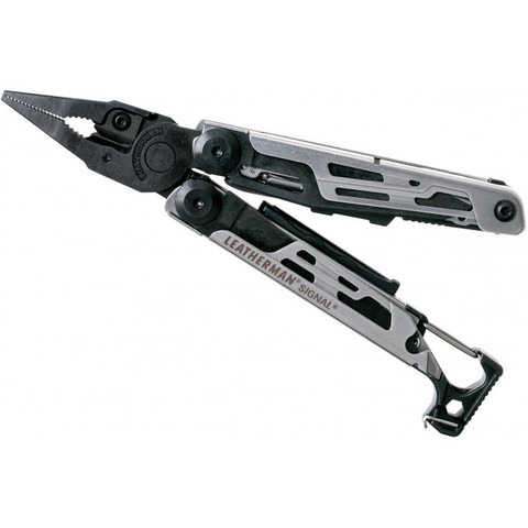 Картинка мультитул Leatherman Signal серебристо-чёрный - 15