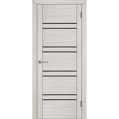 Купить Межкомнатная дверь экошпон Uberture 30026 капучино велюр остеклённая