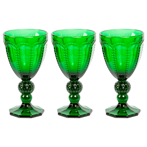 Набор бокалов 6шт 250мл Объект мечты Светский прием Меркури изумруд OM-21091712