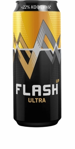 Напиток энергетический FLASH Up Ultra 0,45 л ж/б РОССИЯ