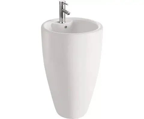 SantiLine SL-4002 Раковина керамическая напольная (моноблок) 500*385*815