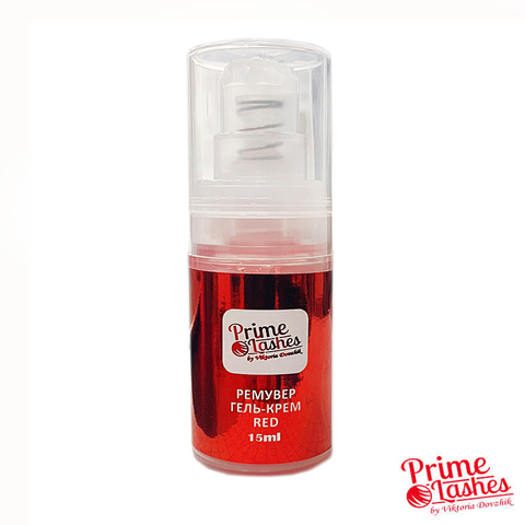 Гель-крем ремувер Prime Lashes Red 15ml