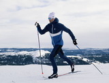 Премиальная Тёплая Куртка для Лыж и Зимнего бега Bjorn Daehlie Nordic 2.0 Estate Blue Мужская