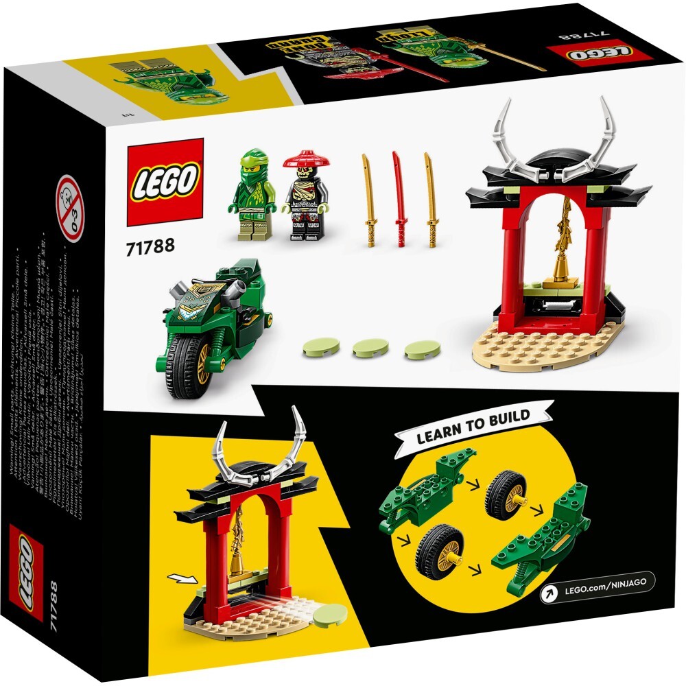 LEGO Ninjago - Велосипед ниндзя Ллойда 71788 – купить за 1 654 ₽ | Yomamaz  (Ёмамаз) - европейский супермаркет. Доставка оригинальных товаров из Европы