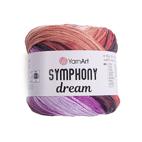 Symphony Dream YarnArt (80% хлопок, 20% вискоза, 100г/250м)
