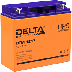 Delta AGM battary for UPS 12V 17AH
