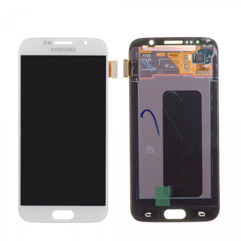 LCD Display Samsung Change Glass Orig for Galaxy S6 / G920F White MOQ:5 换盖