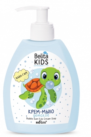 Belita Kids Для Мальчиков 3-7лет Крем-мыло Бабл Гам 300мл Белита
