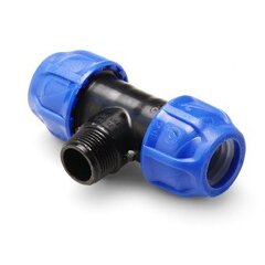 Тройник ПНД d50х40