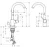 Смеситель для кухни Hansgrohe Talis S2 14875000