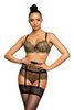 Бюстгальтер M-3703-11 Chelsea Khaki-Czarny