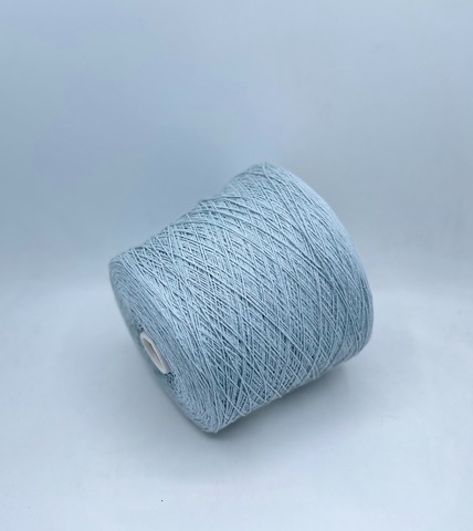 Luxury Selection by Ri.Go(пр.Италия), art-Bourrette ,400/100гр, 100% Буретный шелк , цвет-Серо-голубой ,арт.29234