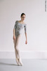 2 Sleeves leotard, stained in print | delicate_dirt