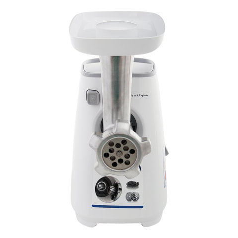 Мясорубка PHILIPS HR2709/20, 1600 Вт, производительность 1,7 кг/мин., пластик, белый/серый