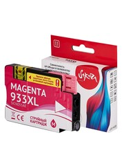 Струйный картридж Sakura CN055AE (№933XL Magenta) для HP Officejet 6100, 6600, 6700, 7110, 7510, 7512, 7610, 7612, пигментный тип чернил, пурпурный, 14 мл., 920 к.