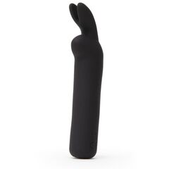 Черная вибропуля с ушками Rechargeable Rabbit Ears Bullet Vibrator - 