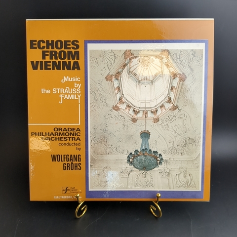LP Echoes from Vienna. Виниловая пластинка 12 дюймов. Румыния 1984 год