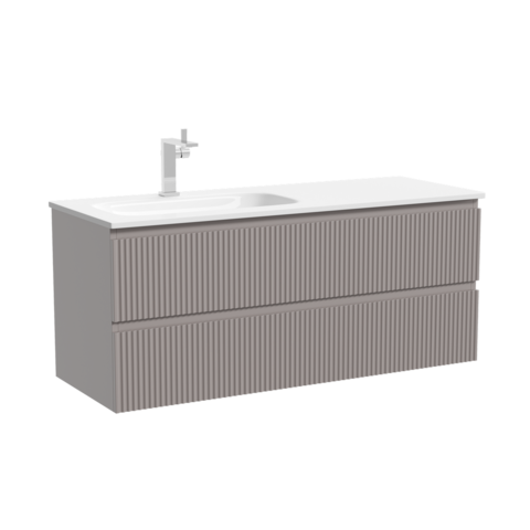 SNR120LSM Тумба SANCOS подвесная левая Snob R 120 (Doha Soft)