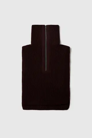 Манишка на молнии