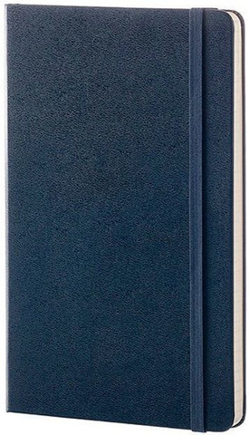 Блокнот Moleskine Classic, цвет синий, без разлиновки (QP062B20)