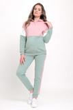 Утепленный спортивный костюм для беременных и кормящих 16026 мята